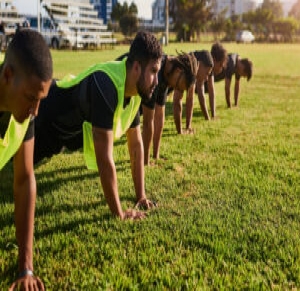 Exercise your core to improve ankle function